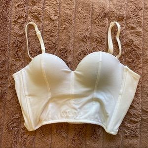 AMATERAS Push Up Corset “Dreamy Bra” in White